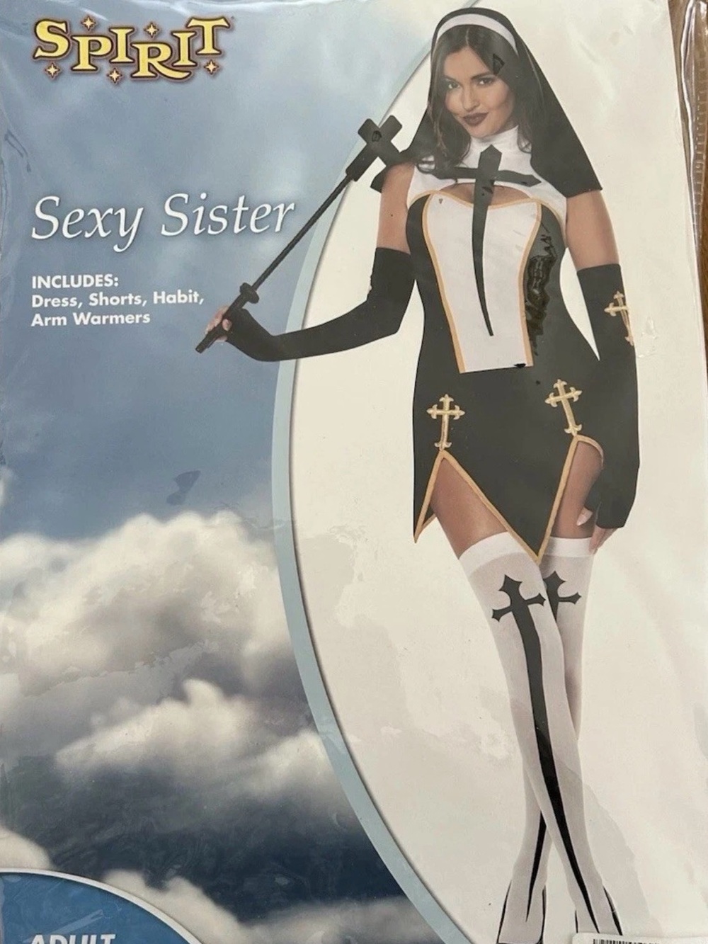 Spirit Halloween Sexy Sister Costume Adult  small 4/6